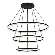 SL1018.403.03 Светильник подвесной ST-Luce черный/прозрачный LED 1*130W 4000K ЭВКЛИДИК 500_191_2949652